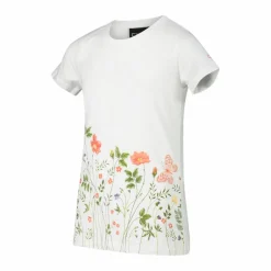 T-shirt in cotone slub jersey da bambina