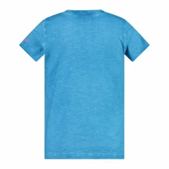 T-shirt in cotone slub jersey da bambina