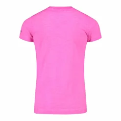 T-shirt in cotone slub jersey da bambina