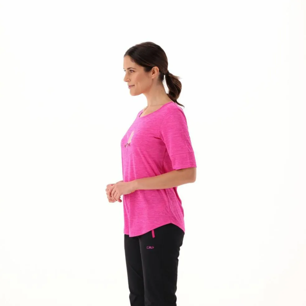 T-shirt in light jersey da Donna