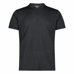 T-shirt in melange stretch jersey da uomo