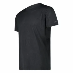 T-shirt in melange stretch jersey da uomo