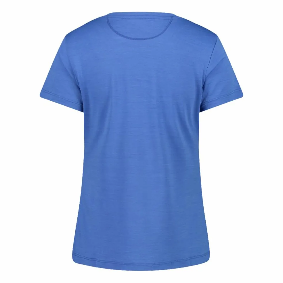 T-shirt in Performance Merino da donna