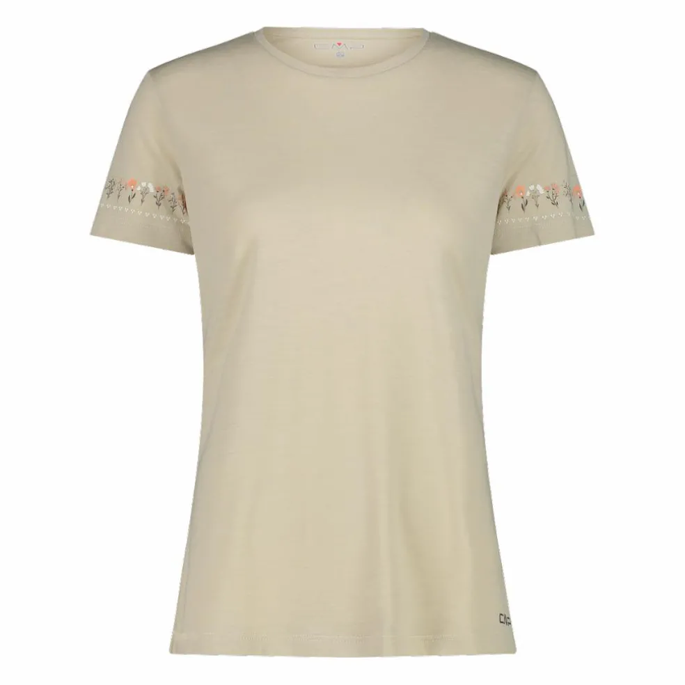 T-shirt in Performance Merino da donna