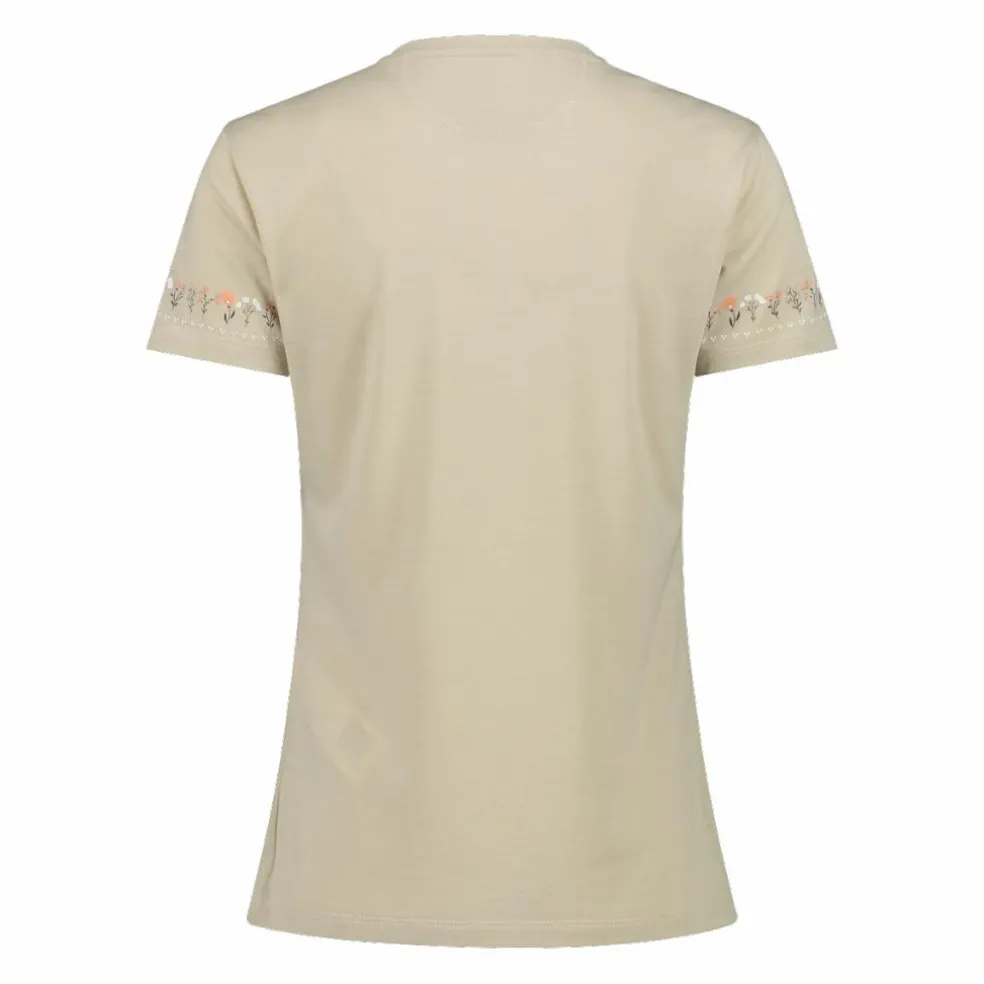 T-shirt in Performance Merino da donna