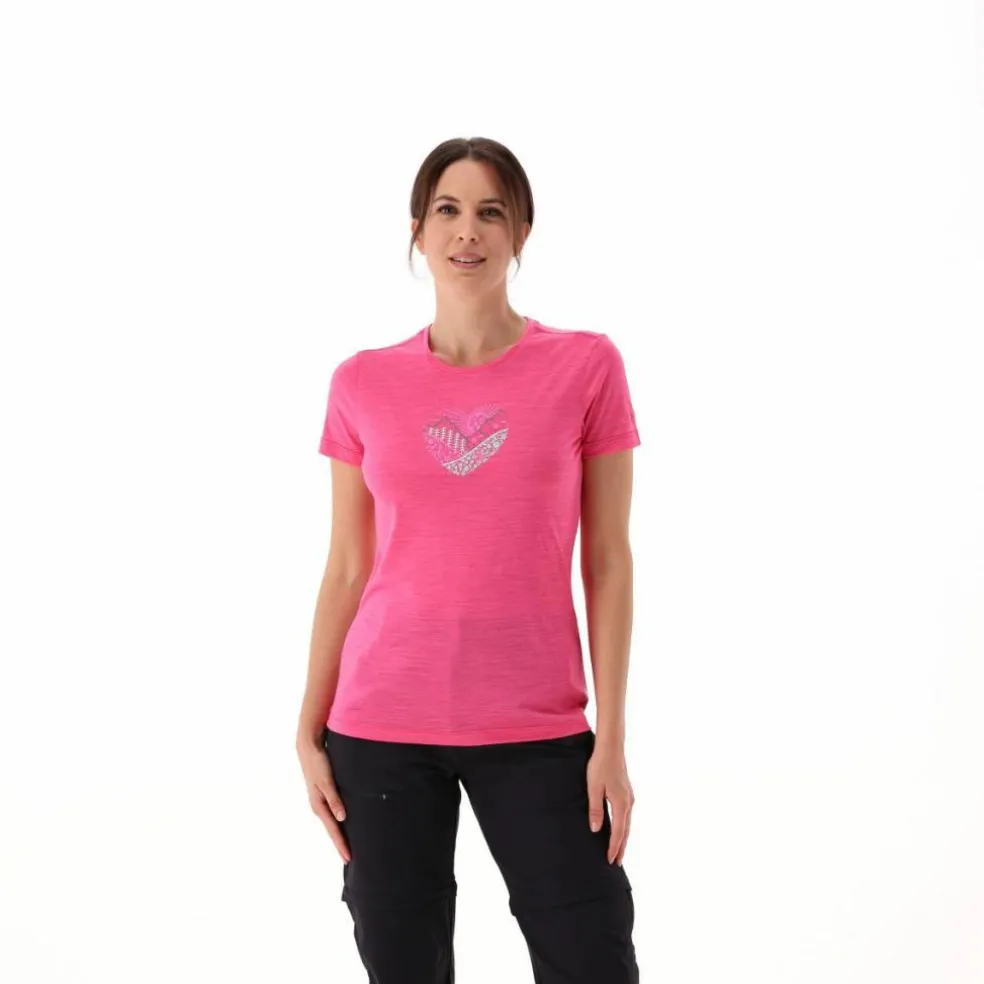 T-shirt in Performance Merino da donna