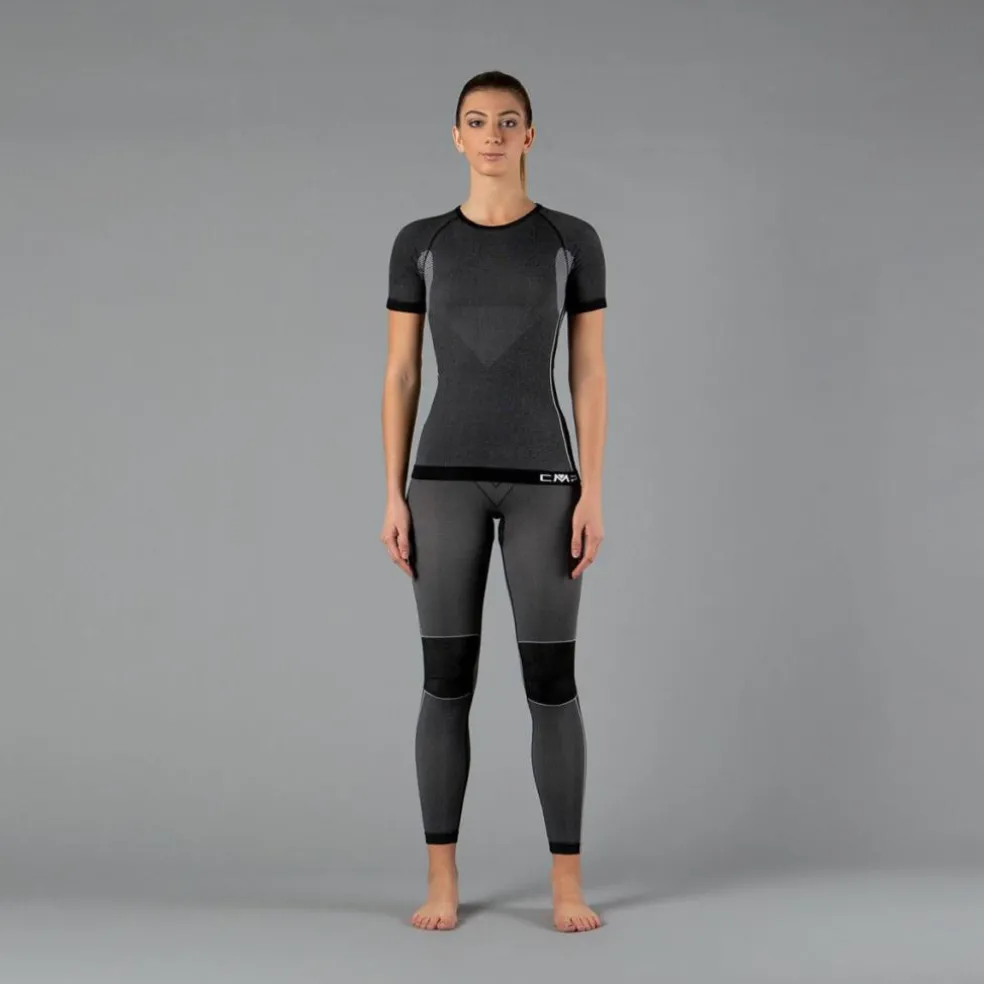 T-shirt intima termica senza cuciture da donna