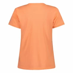 T-shirt piquet con stampa sul fronte da donna
