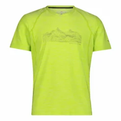 T-shirt stampata in jersey stretch