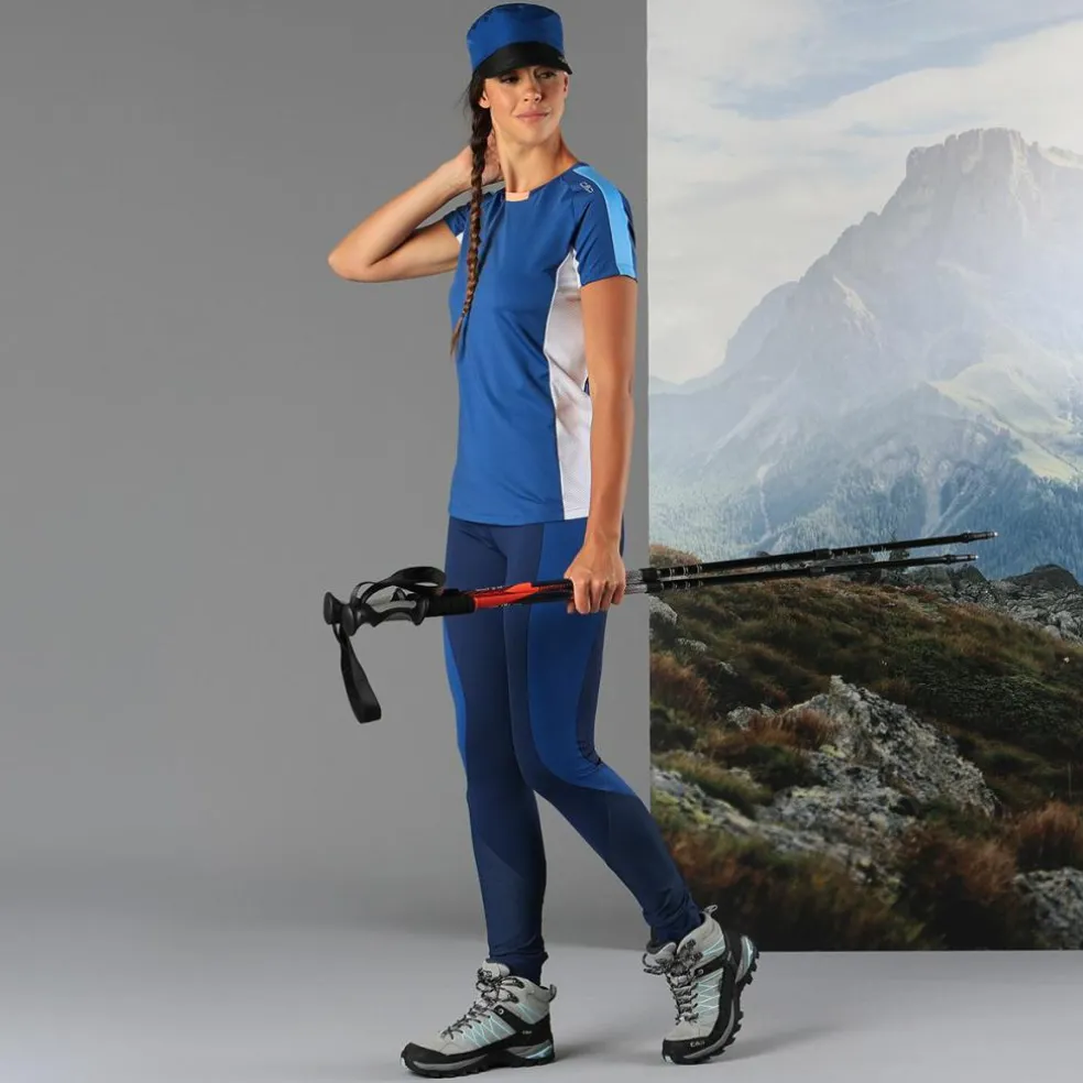 T-shirt stretch donna active cool menthol boost