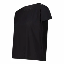 T-shirt tecnica a maniche corte tinta unita da Donna