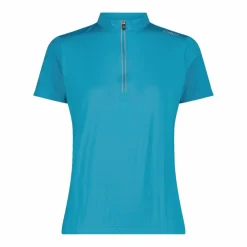 T-Shirt tecnica a mezza zip da ciclismo da Donna