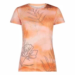 T-shirt tecnica in Cool Menthol Boost con fantasia da Donna