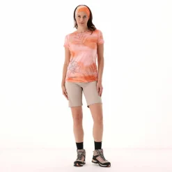 T-shirt tecnica in Cool Menthol Boost con fantasia da Donna
