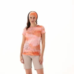 T-shirt tecnica in Cool Menthol Boost con fantasia da Donna