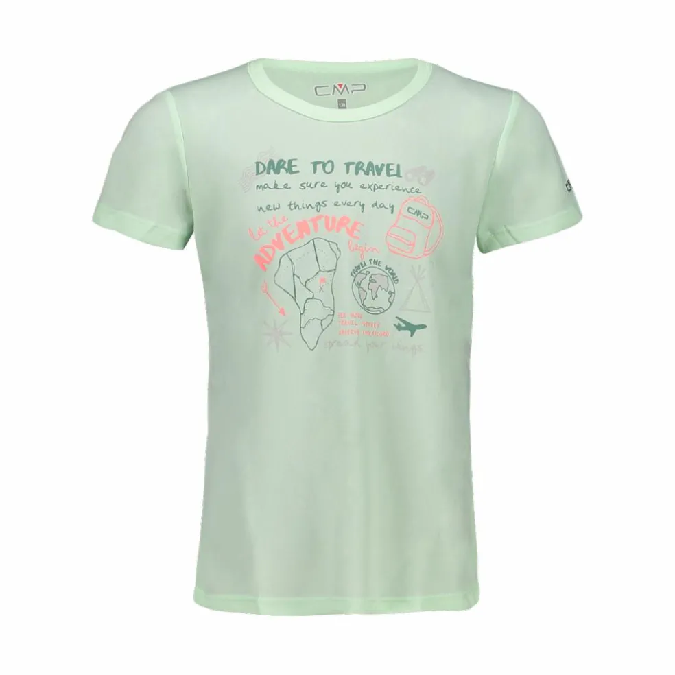 T-shirt tecnica stampa girl