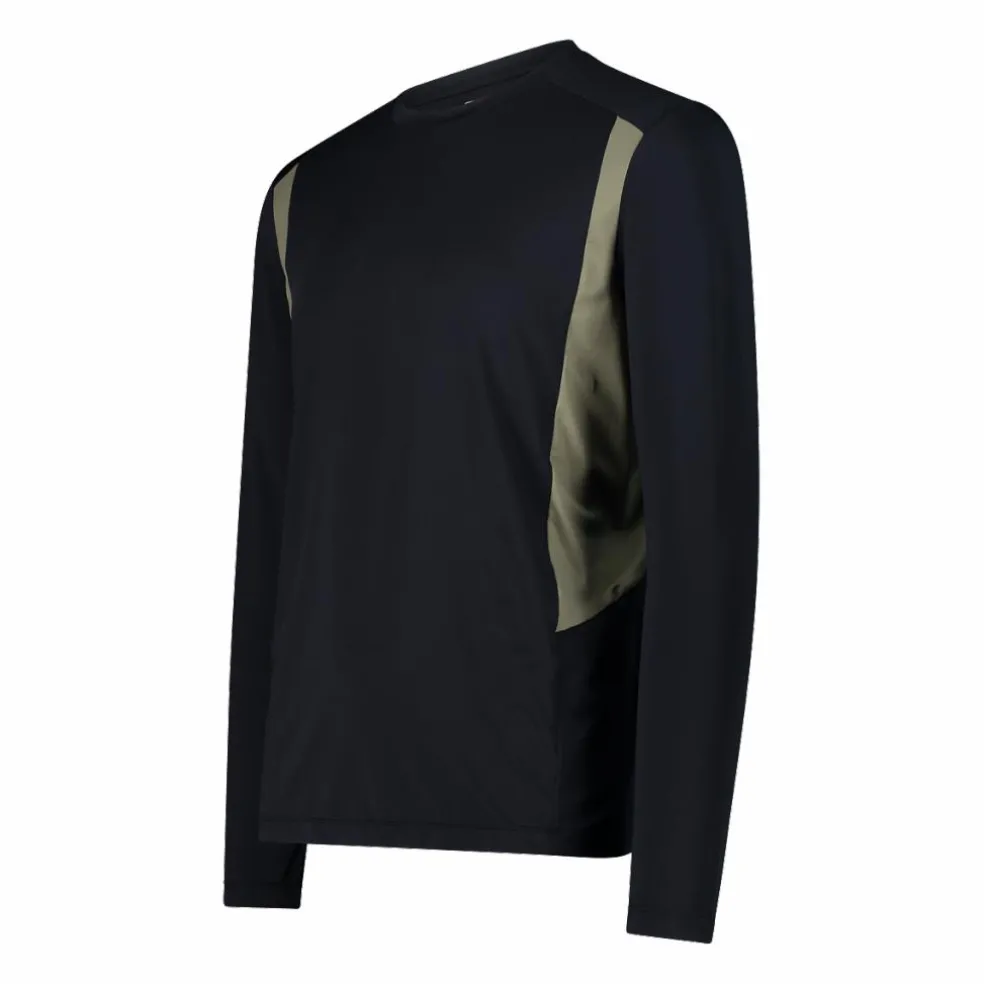 T-Shirt Tecnica Unlimitech a Manica Lunga con Cool Menthol Boost da Uomo