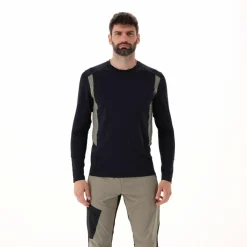 T-Shirt Tecnica Unlimitech a Manica Lunga con Cool Menthol Boost da Uomo