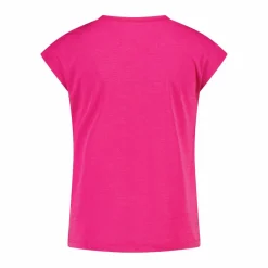T-shirt tinta unita in jersey da Bambina